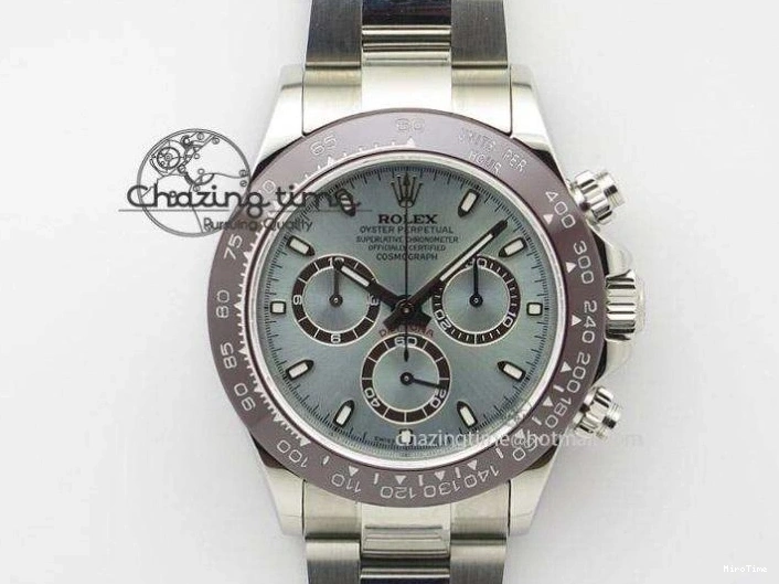 MiroTime 0110 Daytona 116515 Noob 1:1 Best Edition White Dial On Black Rubber Strap A7750 (Free Extra Strap) MultiPurpose 3739